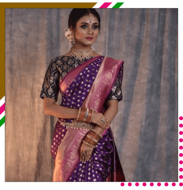 Banarasi Silk Saree - Image 4